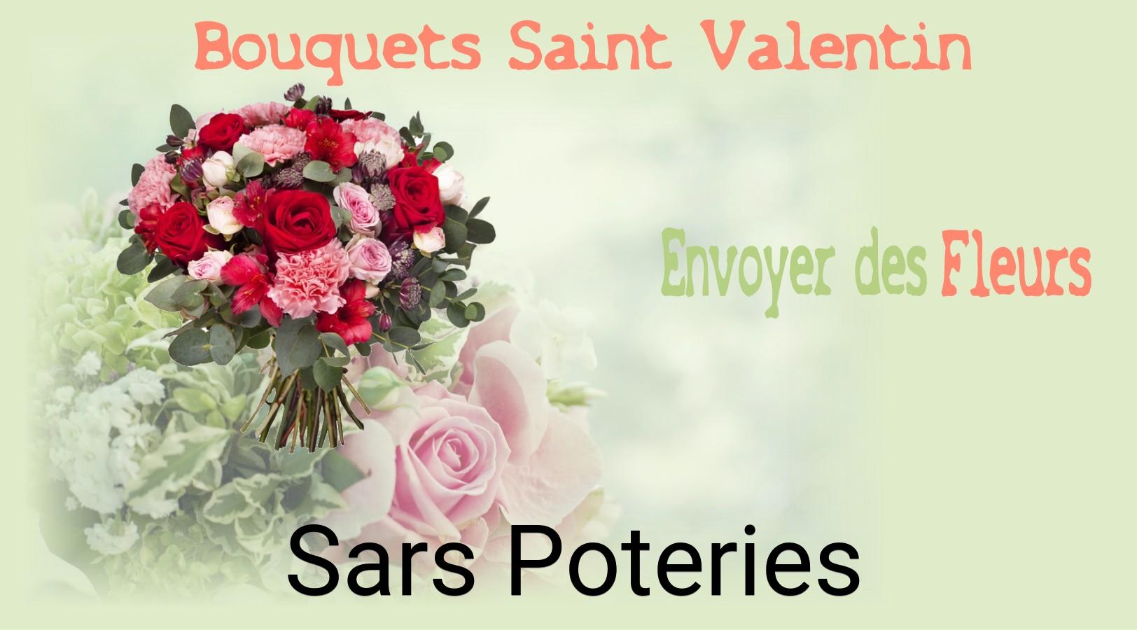 Roses de Saint-Valentin livrées à Sars-Poteries
